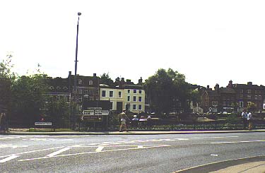 View, across the River, of Severnside South